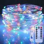 Lampki druciki led usb 20m multikolor dekoracja 200 led pilot