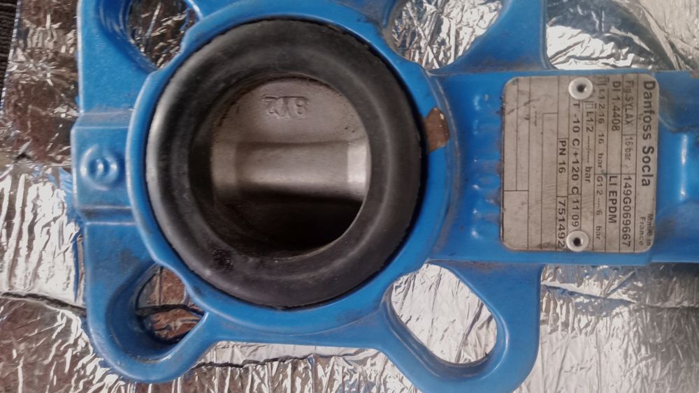 Поворотная заслонка Баттерфляй Danfoos