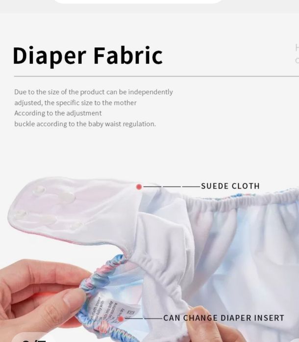 Fraldas reutilizáveis