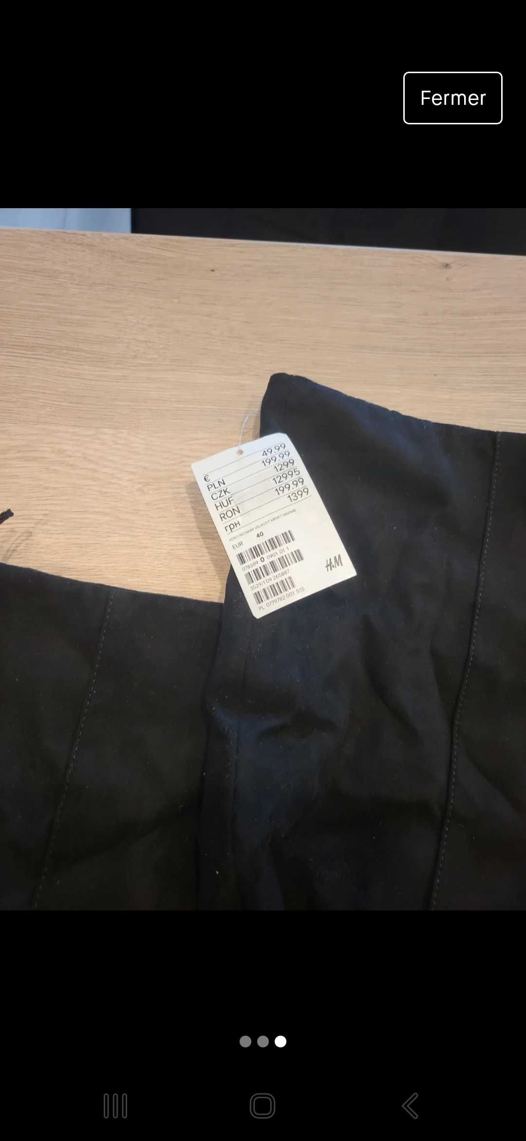 Kozaki damskie zamszowe H&M r.40