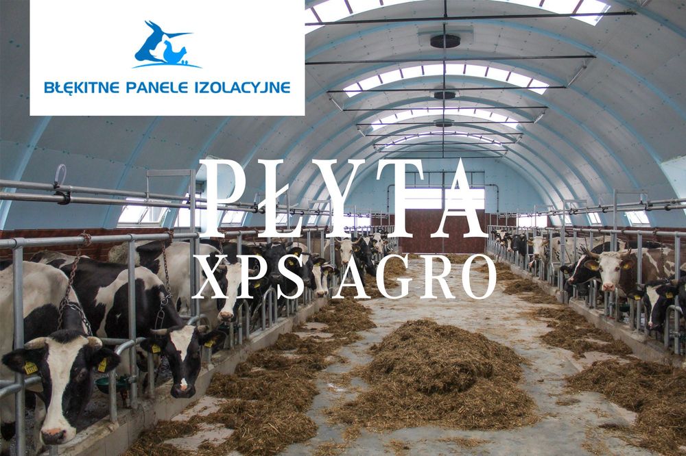 Ocieplenie do Agrohali Hali Tunelowej Wiaty Magazynu Styrodur XPS AGRO