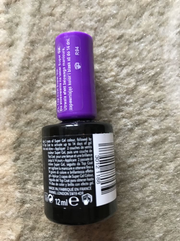 Zalotka do rzęs plus Rimmel top coat