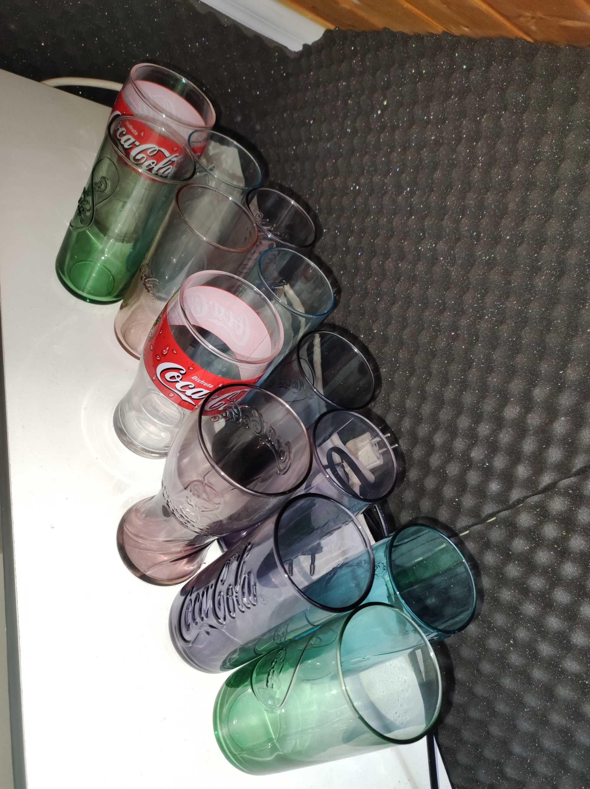 Coleção de copos Coca-Cola