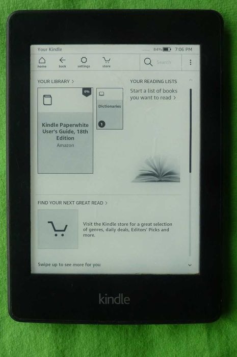 Amazon Kindle Paperwhite Edycja 2, 6 Generacja / Kolor Czarny / 2GB