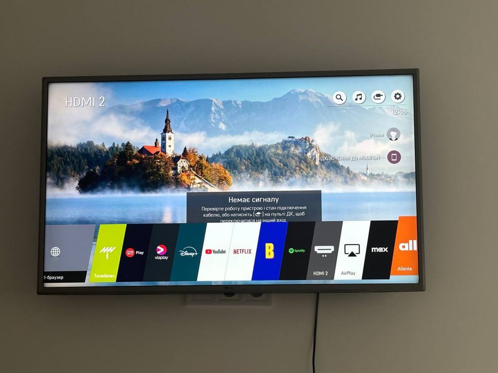 LG 43  смарт тв