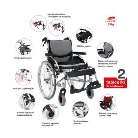 Wózek inwalidzki lekkiARMEDICAL AR-300 ERGONOMIC. NFZ