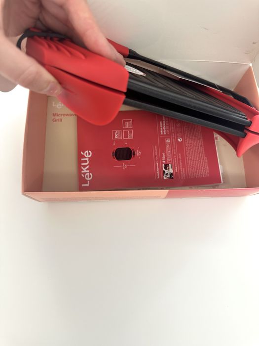 Grelhador para Micro ondas Lékué Novo