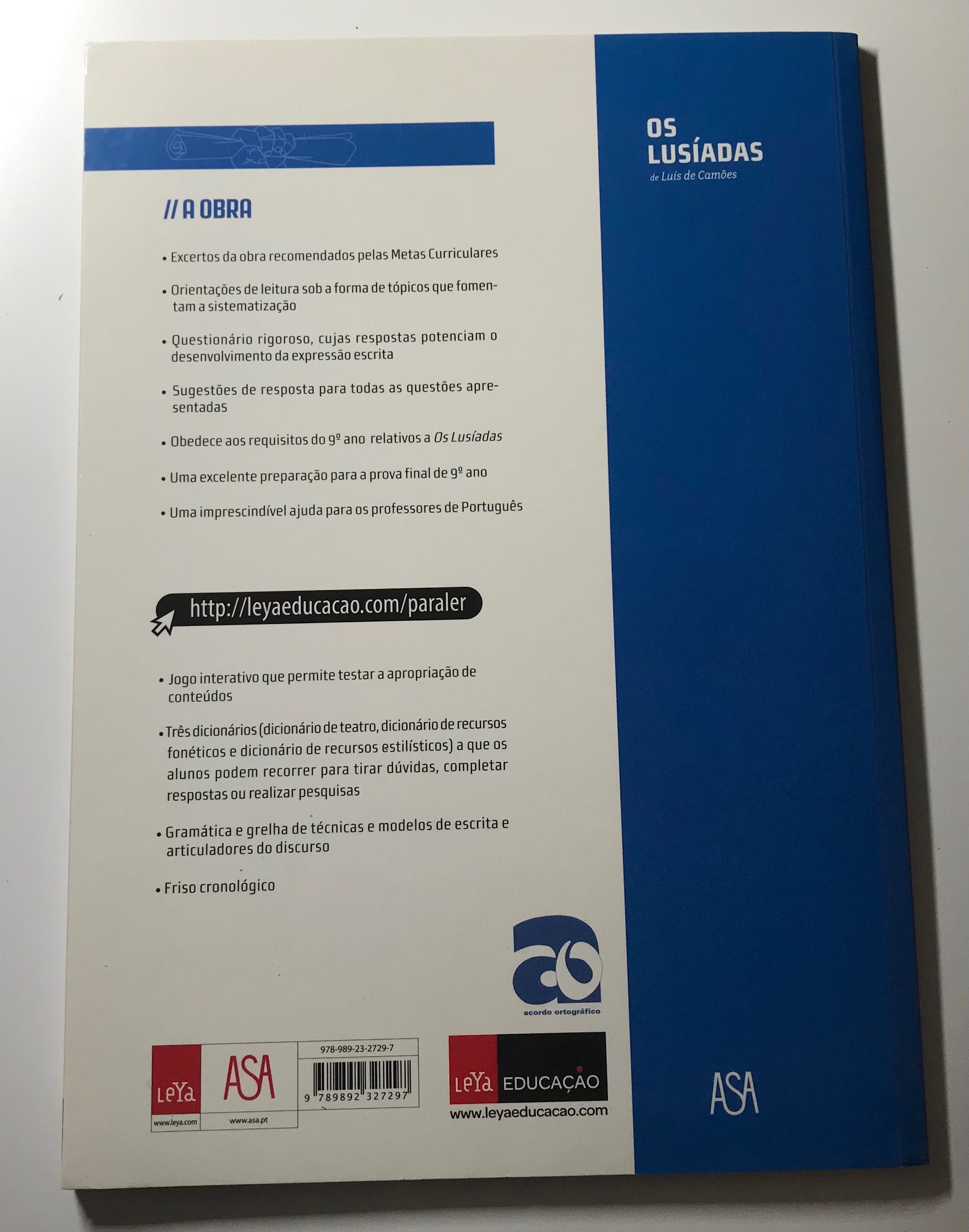 Os Lusíadas - livro de apoio