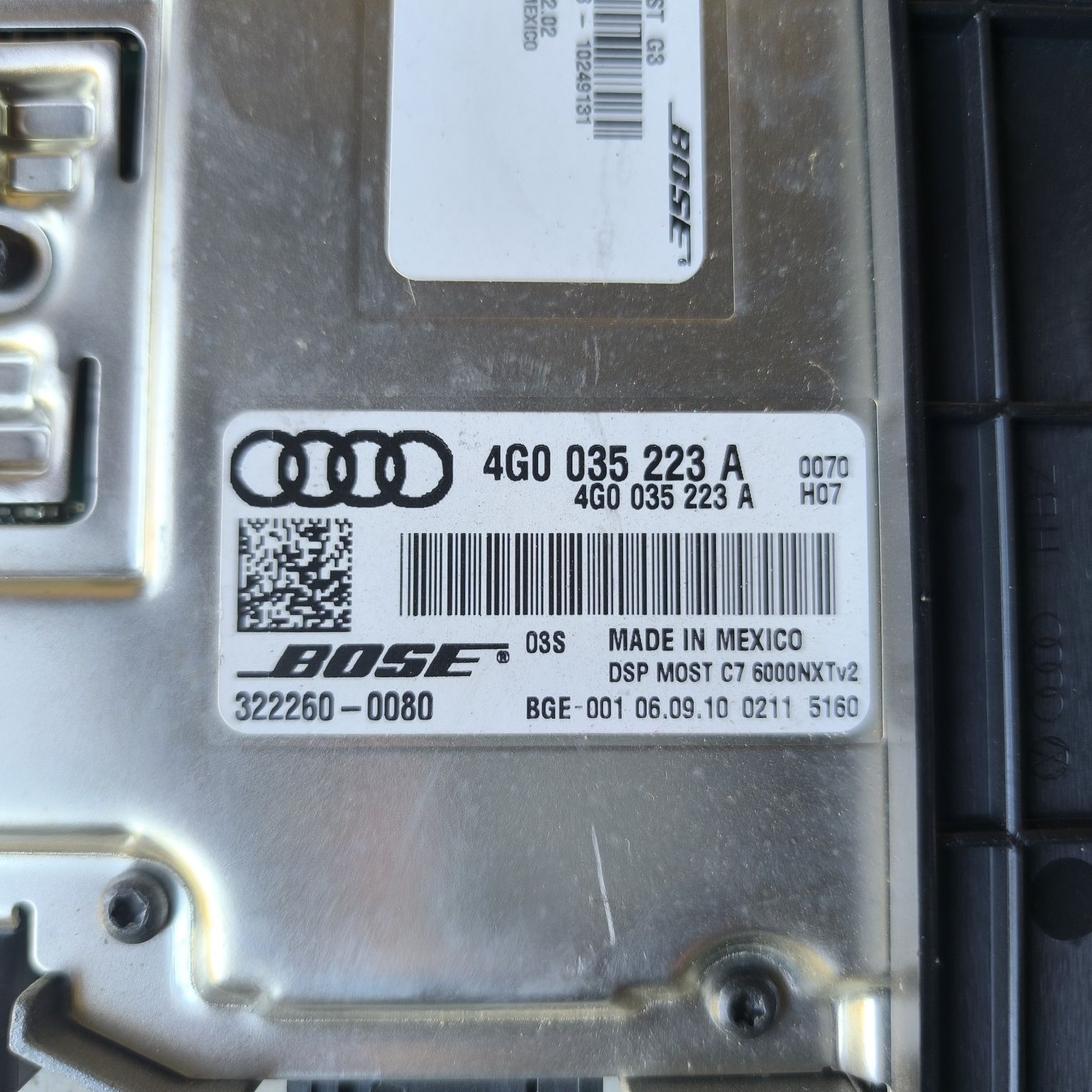 Wzmacniacz bosse audi A6 A8 A7