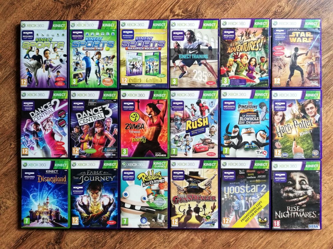 Gry XboX 360 Kinect Lego Dla Dzieci Sportowe Strzelanki Inne