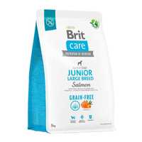 Brit Care Dog GF Junior Large 3 кг з лососем для цуценят крупних порід