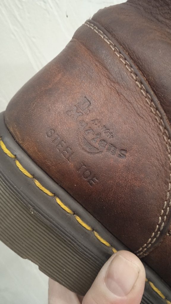 Сапоги dr martens steel toe