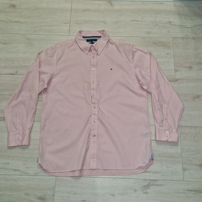 Tommy Hilfiger oryginalna koszula różowa XXL
