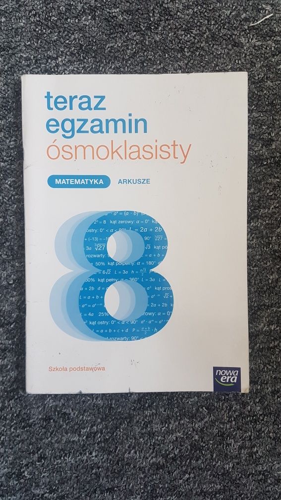 Arkusze z matematyki egzamin ósmoklasisty