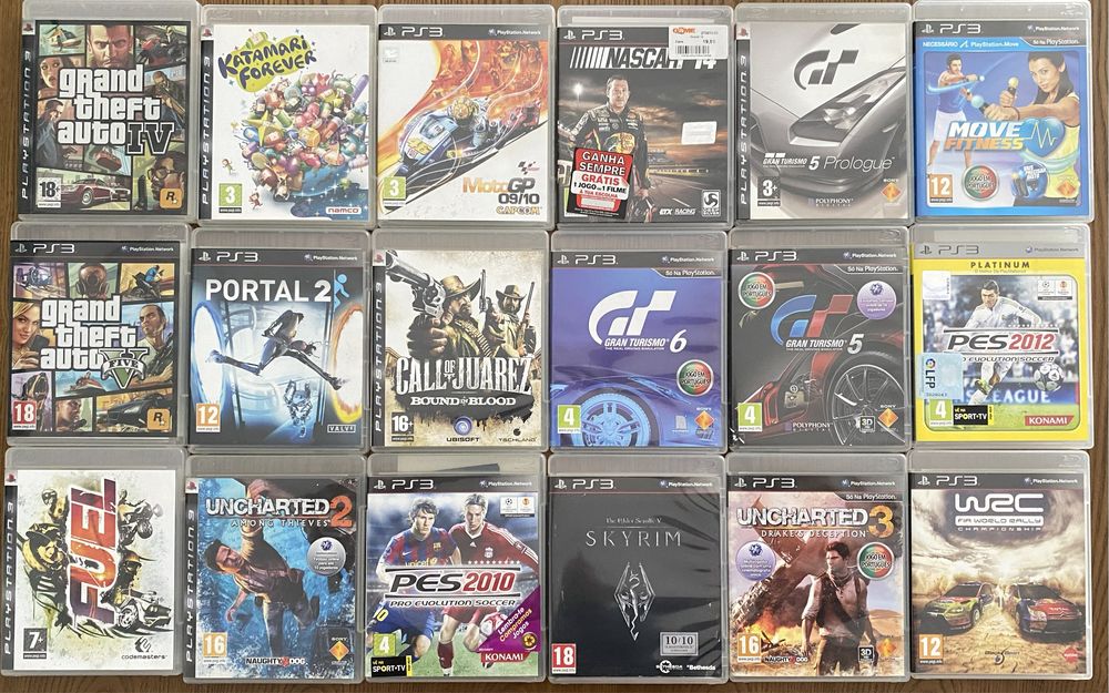 Pack jogos PS3  - 18 jogos