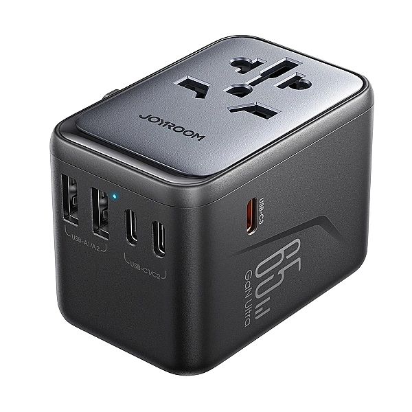 Adapter podróżny Joyroom JR-TCW02/65W uniwersalny EU / US / JP / AU /