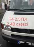 T4 Części transporter Caravelle multivan skrzynia drzwi klapa