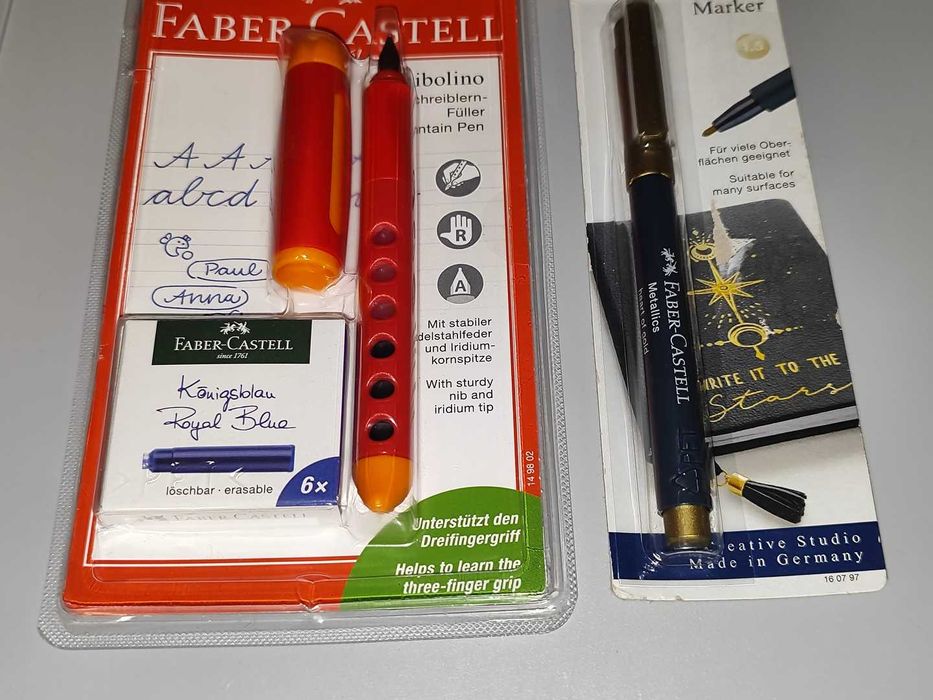 Pióro Wieczne Faber-Castell Scribolino Pomarańczowe Nowe + Gratis [3]
