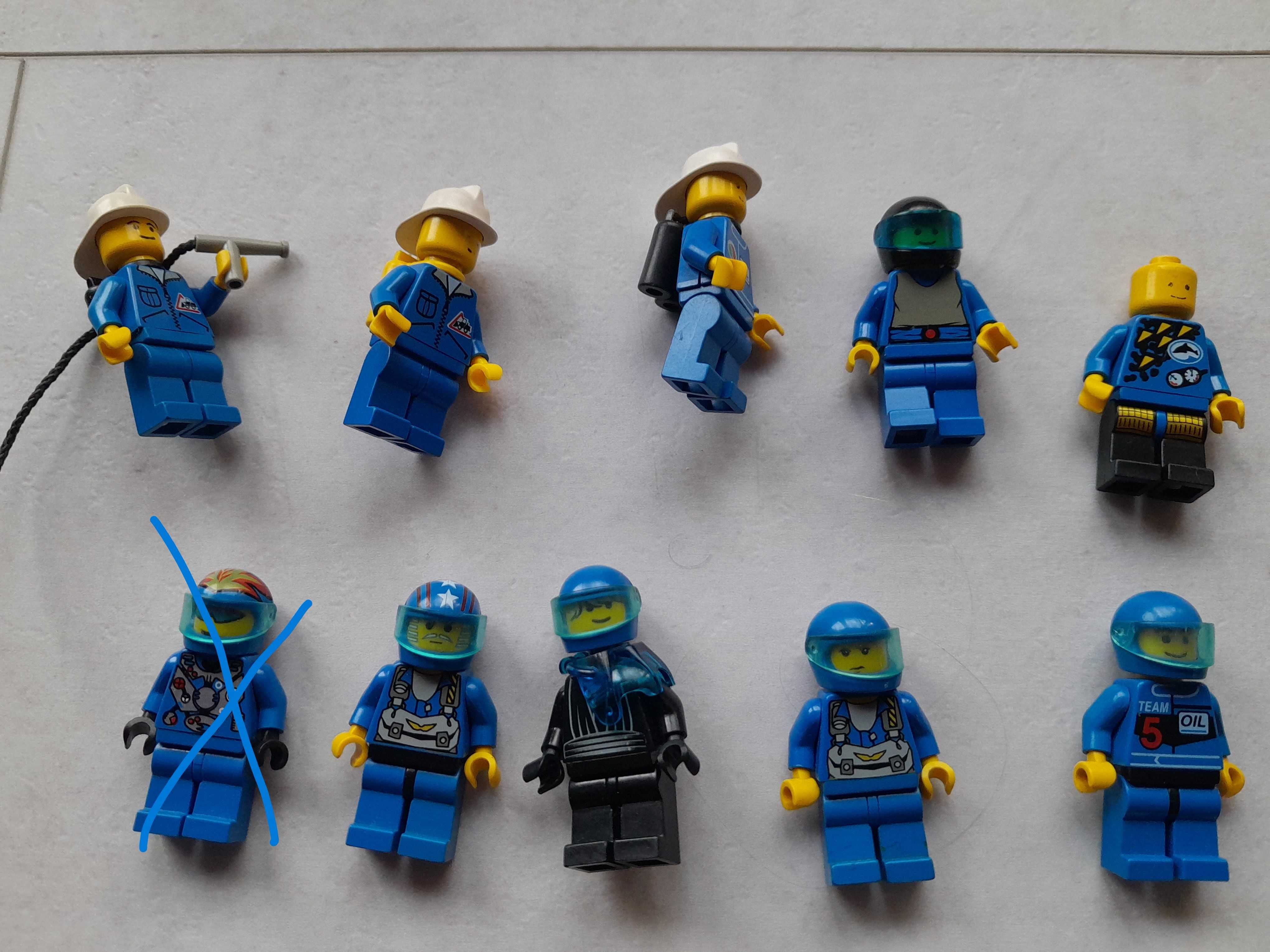 Stare figurki LEGO zestaw 16 sztuk mix