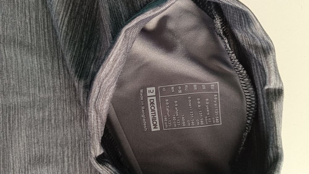 Koszulka termoaktywna Kipsta decathlon