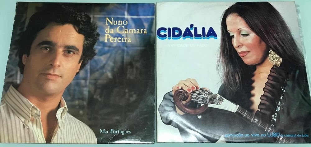 Vinyl - Lote 3 discos de Fado (alguns raros)