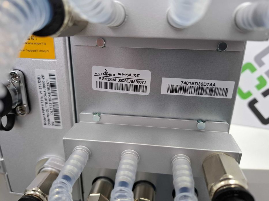 Найнижча ціна 8500$! Майнер BITMAIN ANTMINER S21 XP Hyd 473T 5676W
