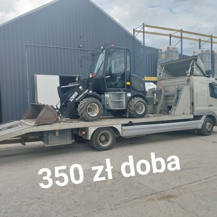 Wynajem ładowaki przegubowej ładowarka