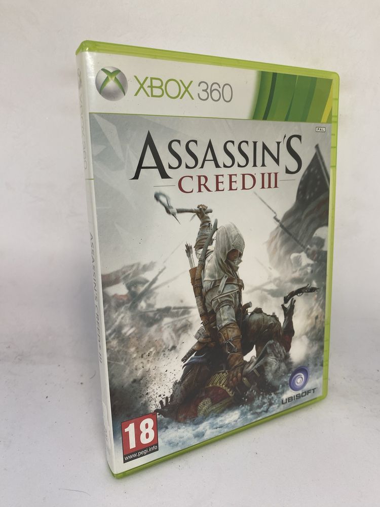 Gra Assassin's Creed III Xbox 360 X360 pudełkowa