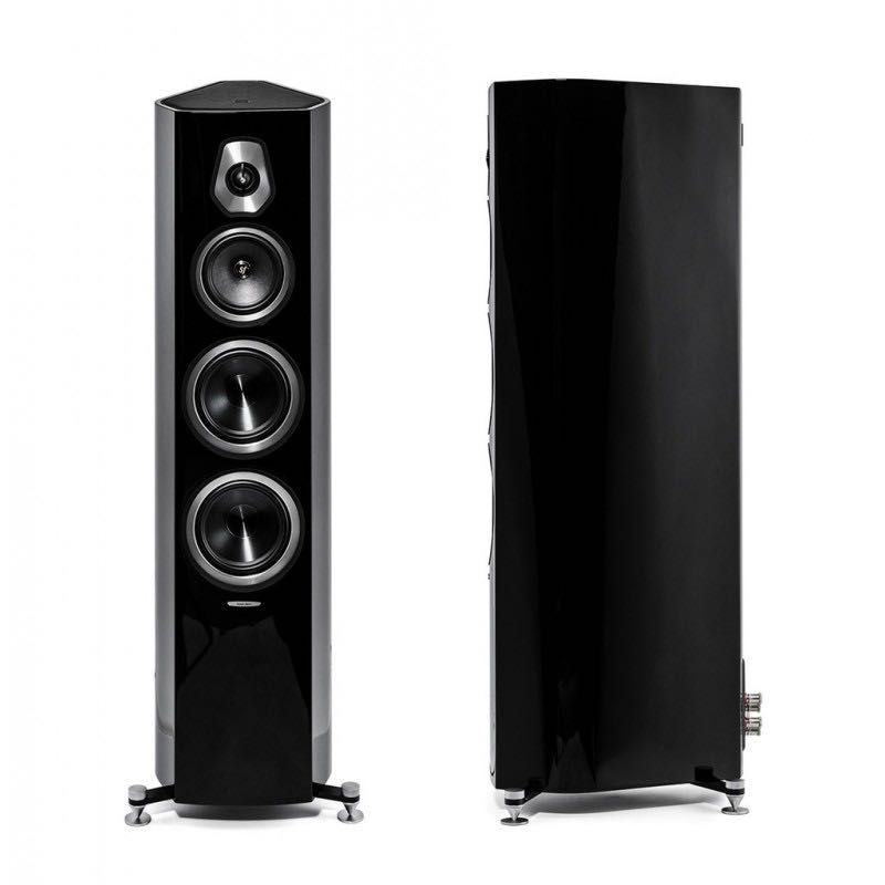 Kolumny podłogowe SONUS FABER SONETTO V G2 Białe/Czarne/Orzech - Para