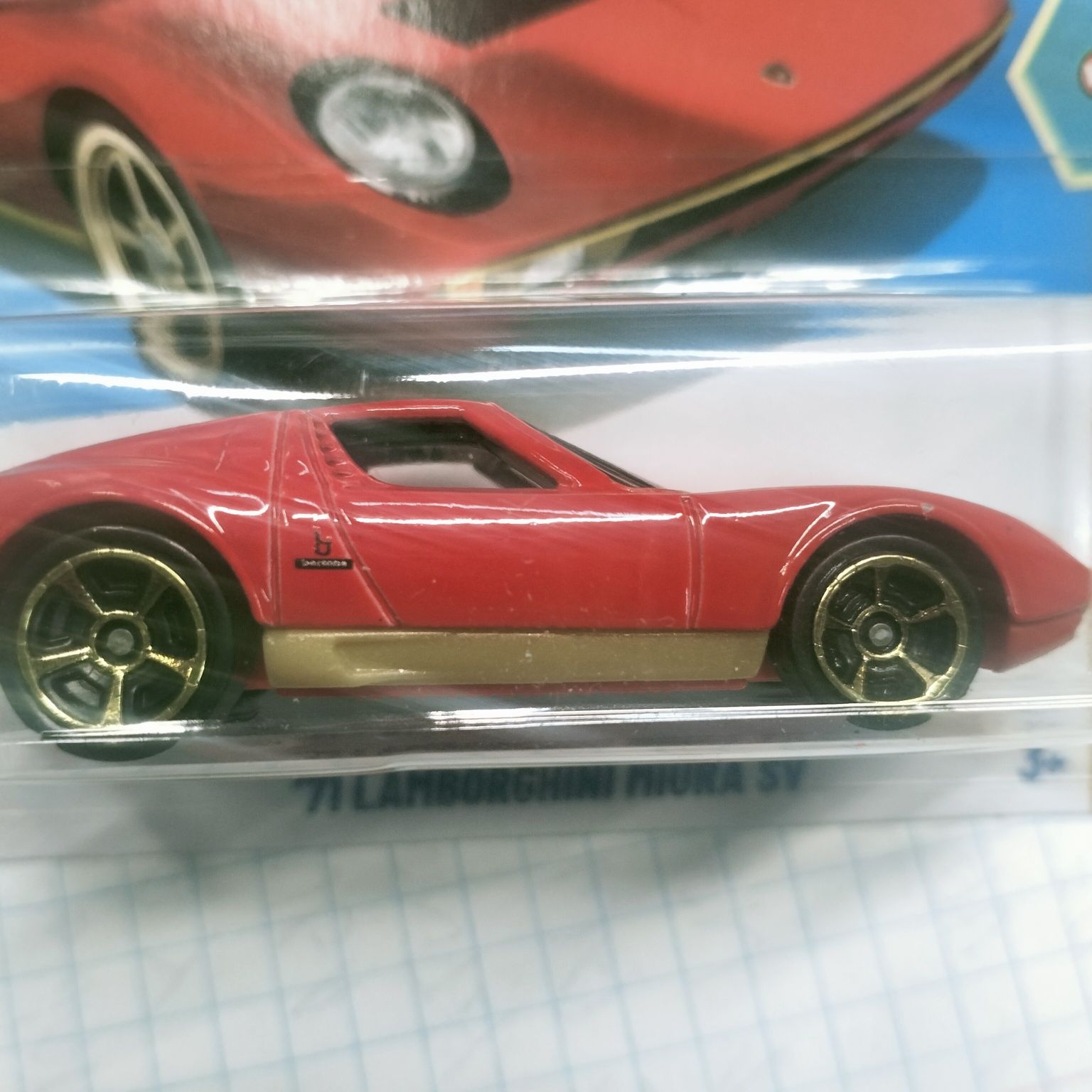 Hot Wheels 70 Lamborghini miura sy