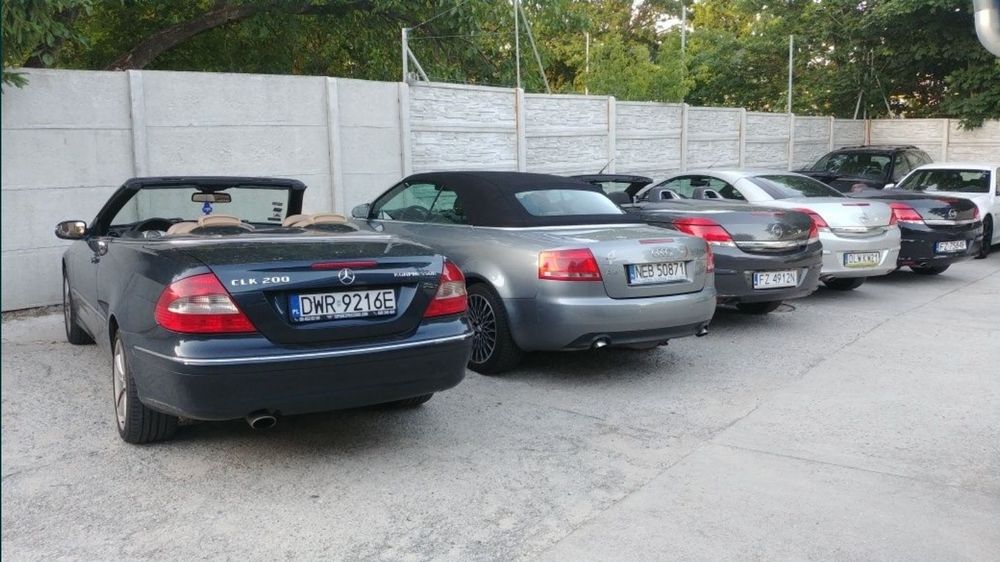Naprawa Cabrio E93 Eos A3 A4 A5 Slk Sl W124 350z Spider 308cc Twintop