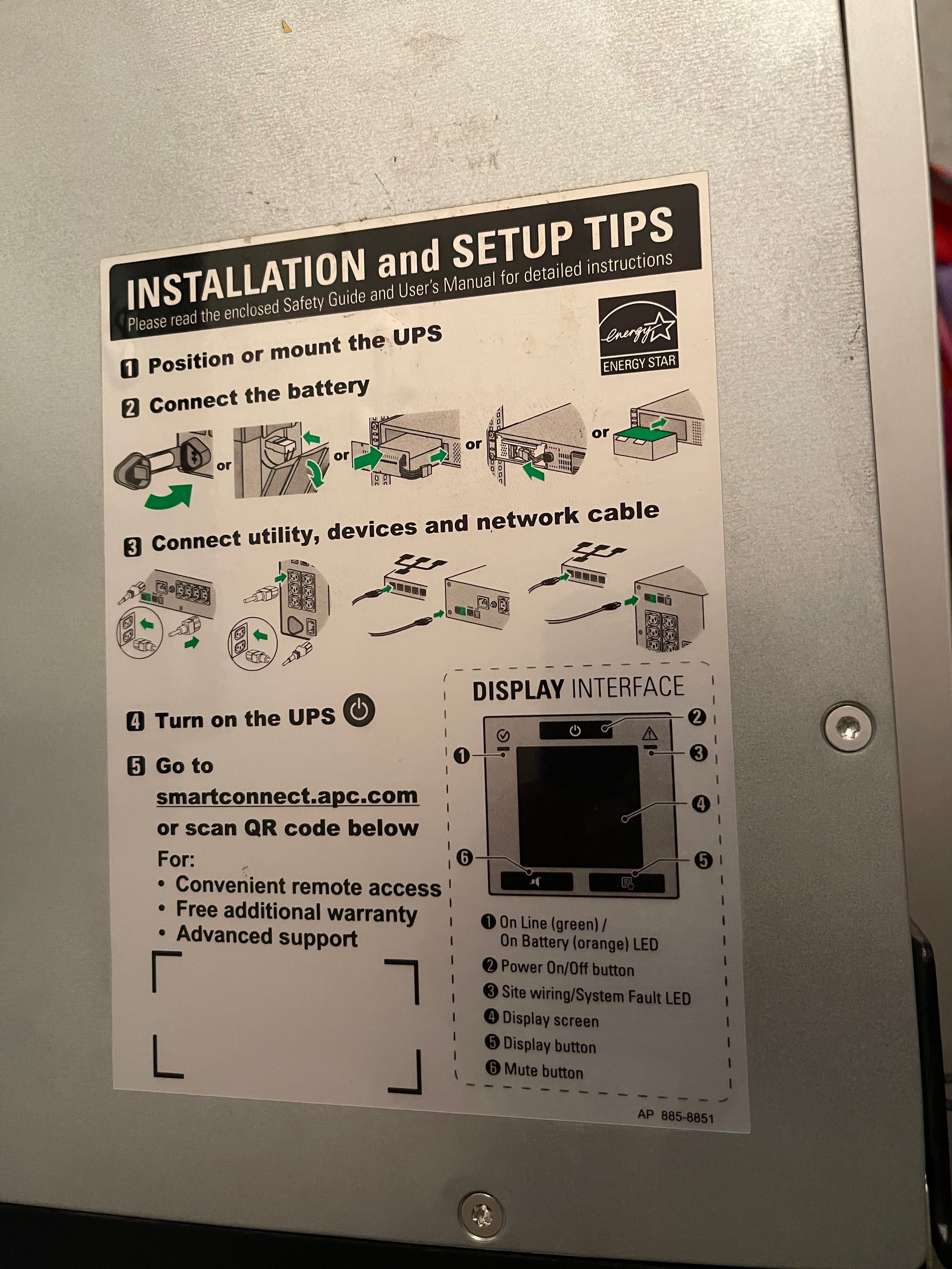 APC Smart-UPS C 1000