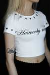 Koszulka heavenly made baby tee opium angel handmade