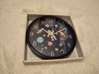 Nowy zegar ścienny dla dziecka 23 cm Kosmos