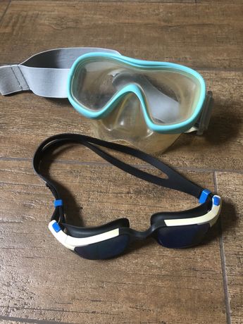 Okularki pływackie i maska do pływania dla dzieci
