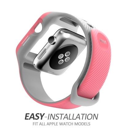 Противоударный i-Blason чехол с ремешком для Apple Watch 42