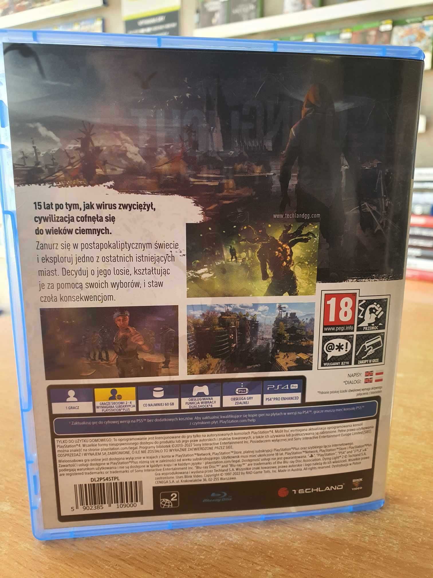Dying Light 2 PS4 Skup/Wymiana/Sprzedaż Lara Games