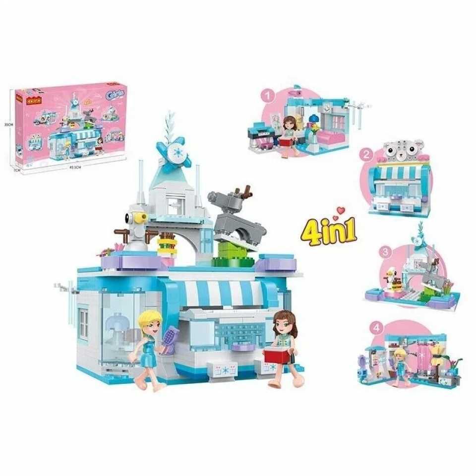 Конструктор 4в1 для девочек Cogo Girls Fairy 3061  дополняет Lego