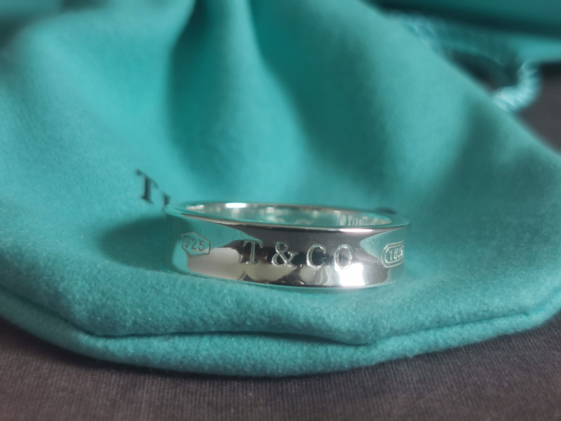 Pierscionek Tiffany & Co Srebro ring silver