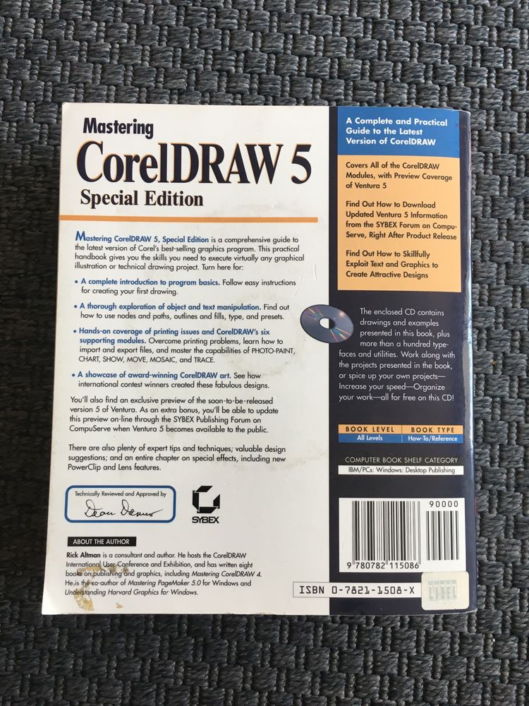 Mastering Corel DRAW 5 - Rick Altman