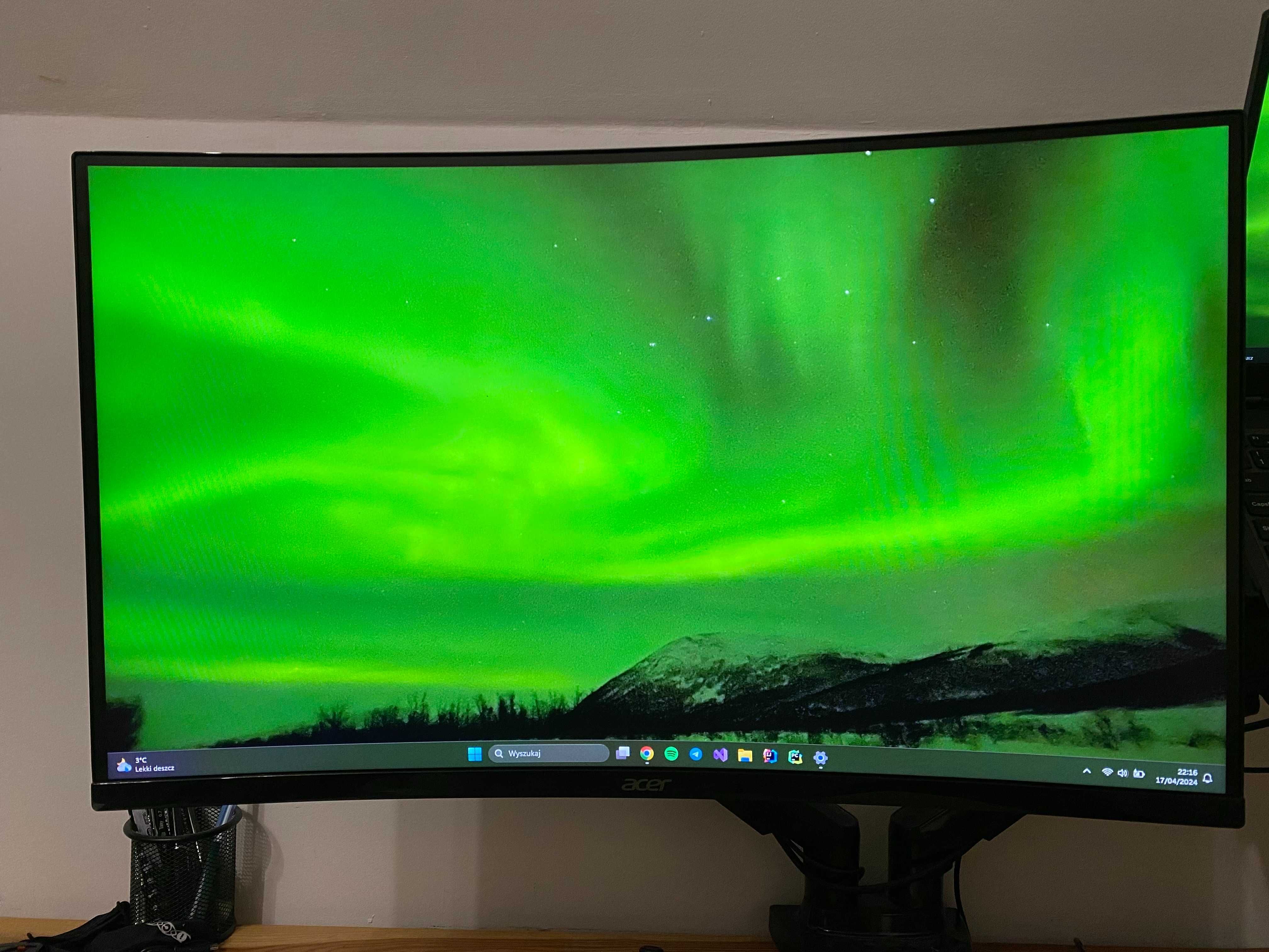 Acer  ED270R Pbiipx - Gwarancja, 165Hz, 27 cali