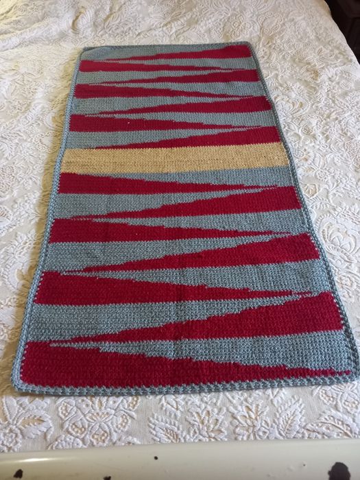 Tapete de lã feito a mão