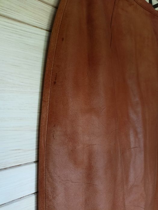 Spódnica skórzana ołówkowa XS-S echtes leder