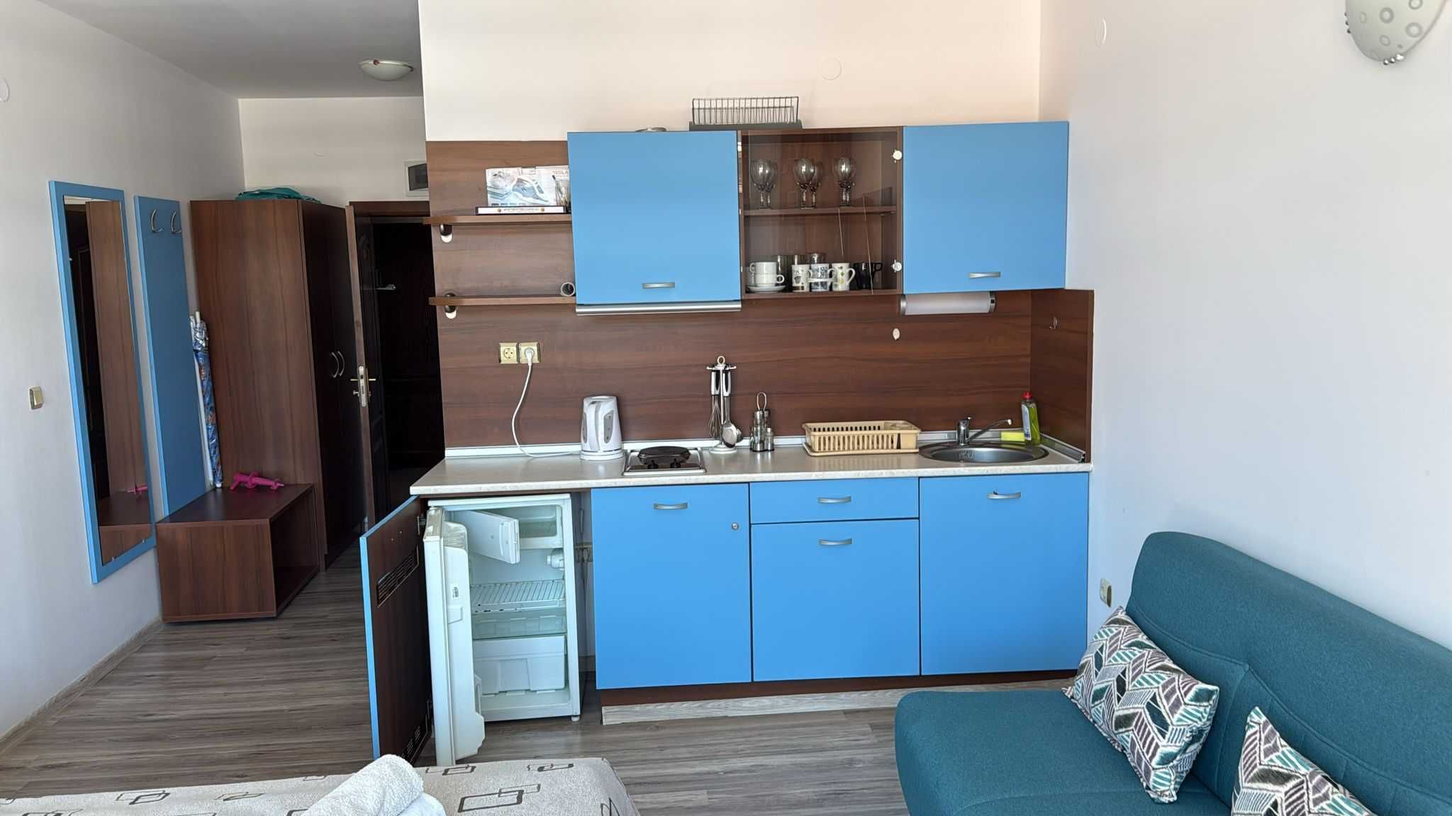 Wakacje Bułgaria Słoneczny Brzeg wynajem. Studio. Drugie obok
