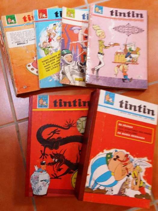 Coleção Tintin c/ oferta - anos 70/80