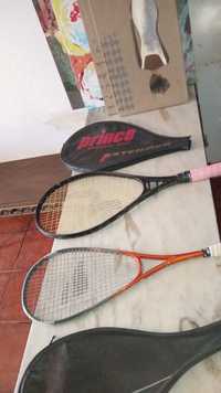 Conjunto de 2 Raquetes de Squash