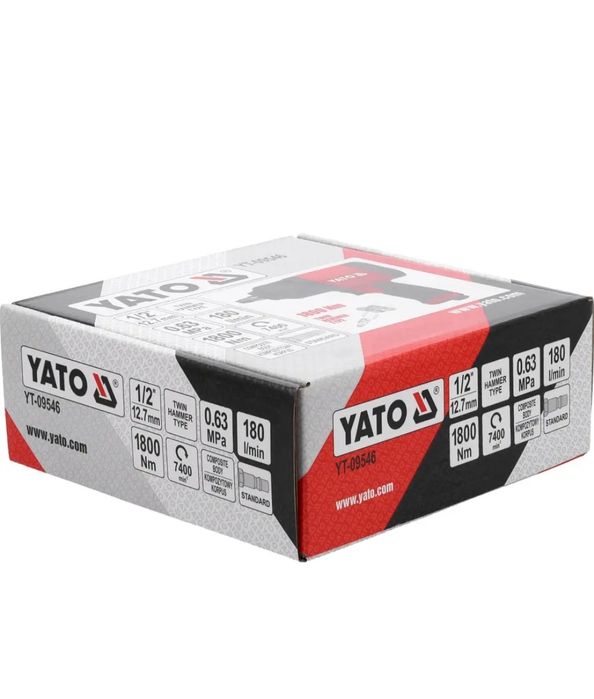 Гайковерт пневматичний yato Yt 09546 1/2''