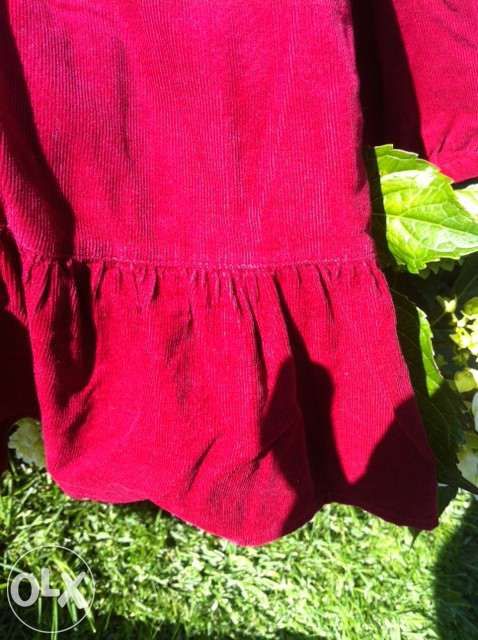 Vestido vermelho zara lefties 4 anos