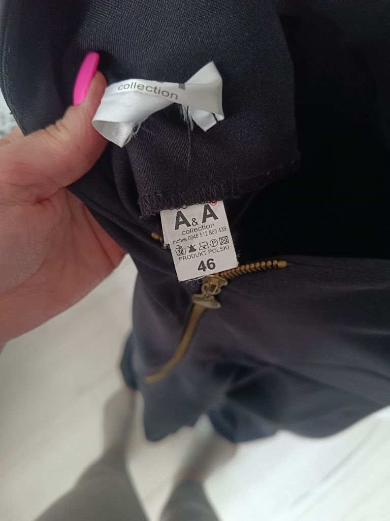 Sukienka elegancka czarna
