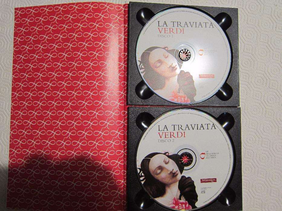 Verdi La Traviata - Os Clássicos da Ópera 400 anos - Livro e CD Duplo